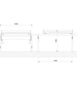 Grow-tables and Table-transport systems