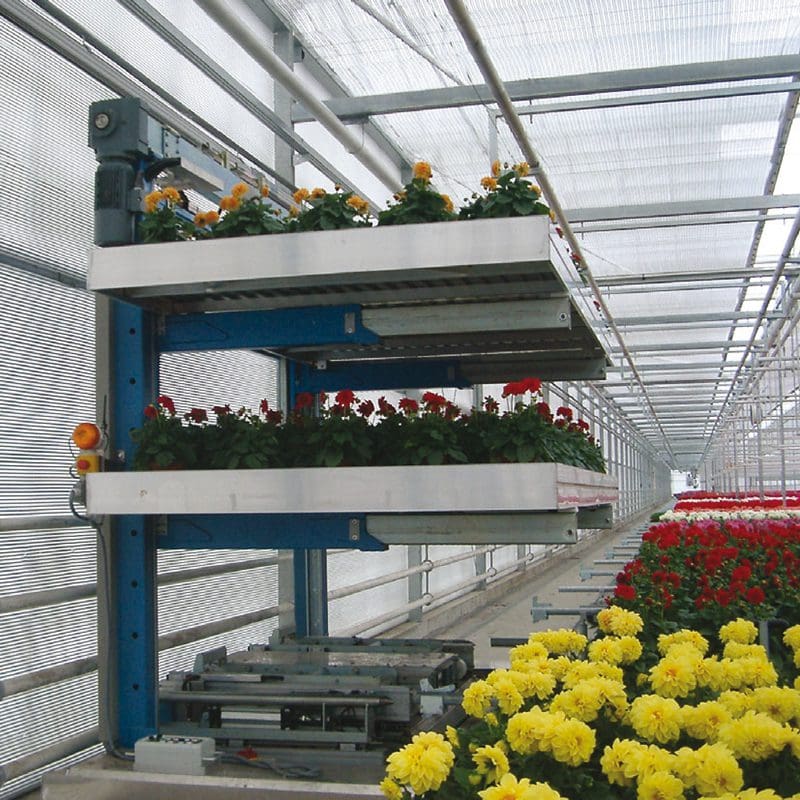 Grow-tables and Table-transport systems