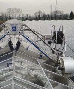 Roofwasher greenhouse